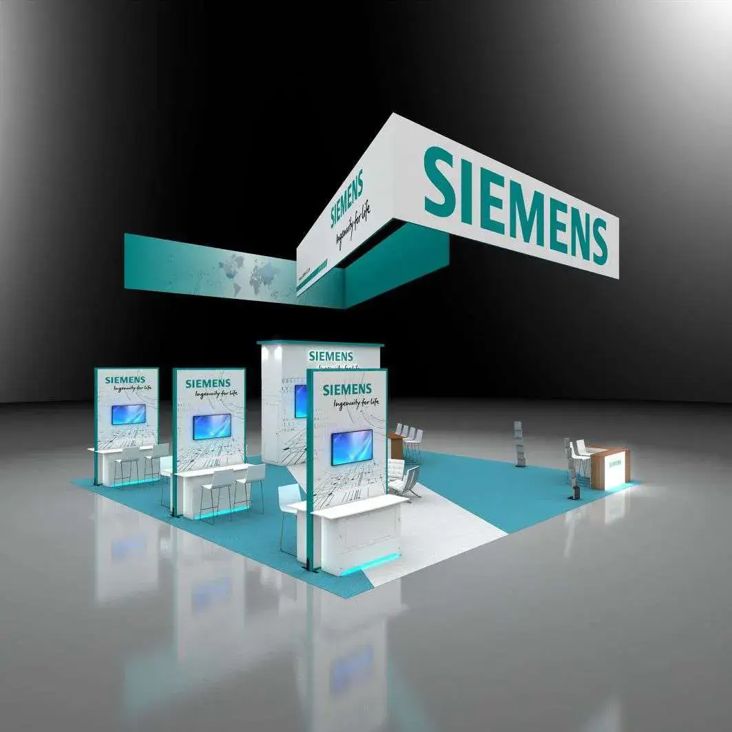 40x40 booth rental RLU4040 16 - image2