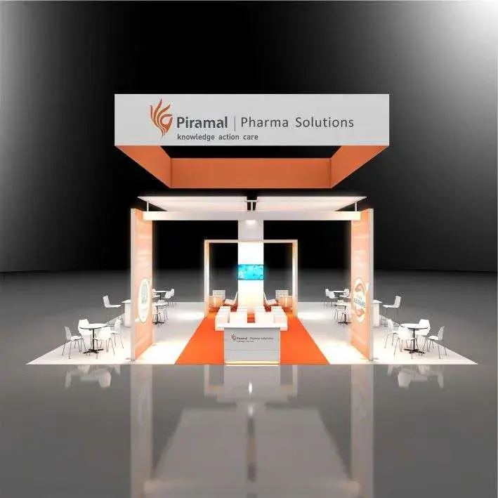 40x40 booth rental RLU4040 17 - image1