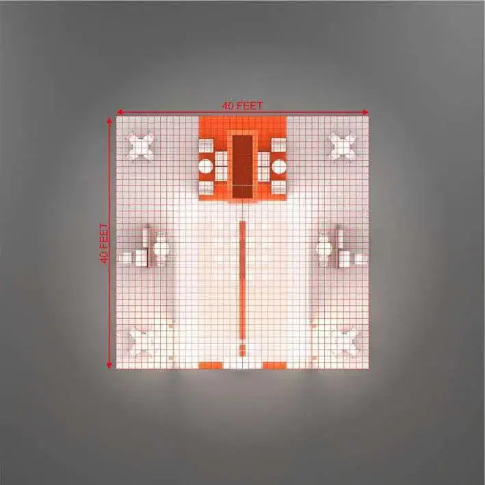 40x40 booth rental RLU4040 17 - image13