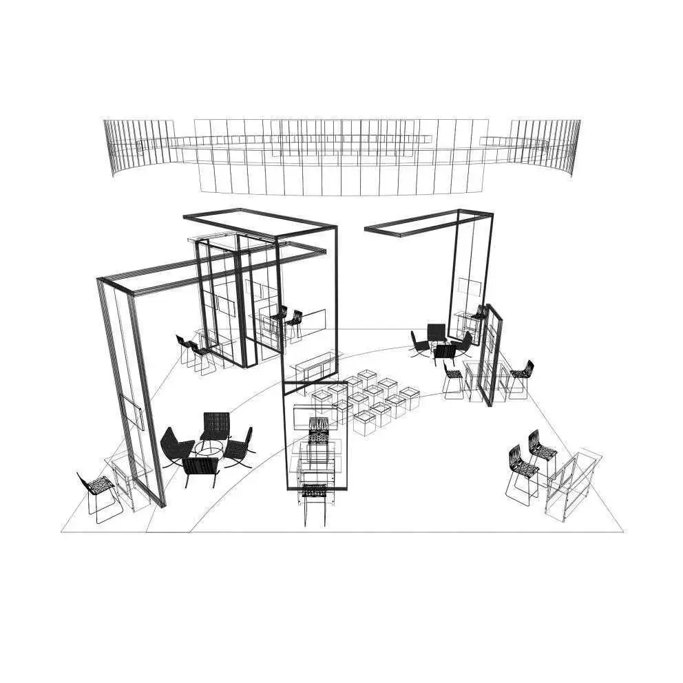 40x40 booth rental RLU4040 18 - image12