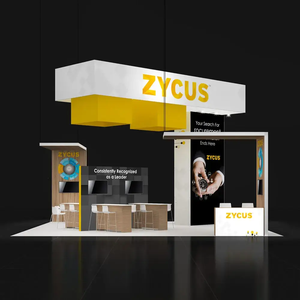 30x30 booth rental RLU3030 39 - image1