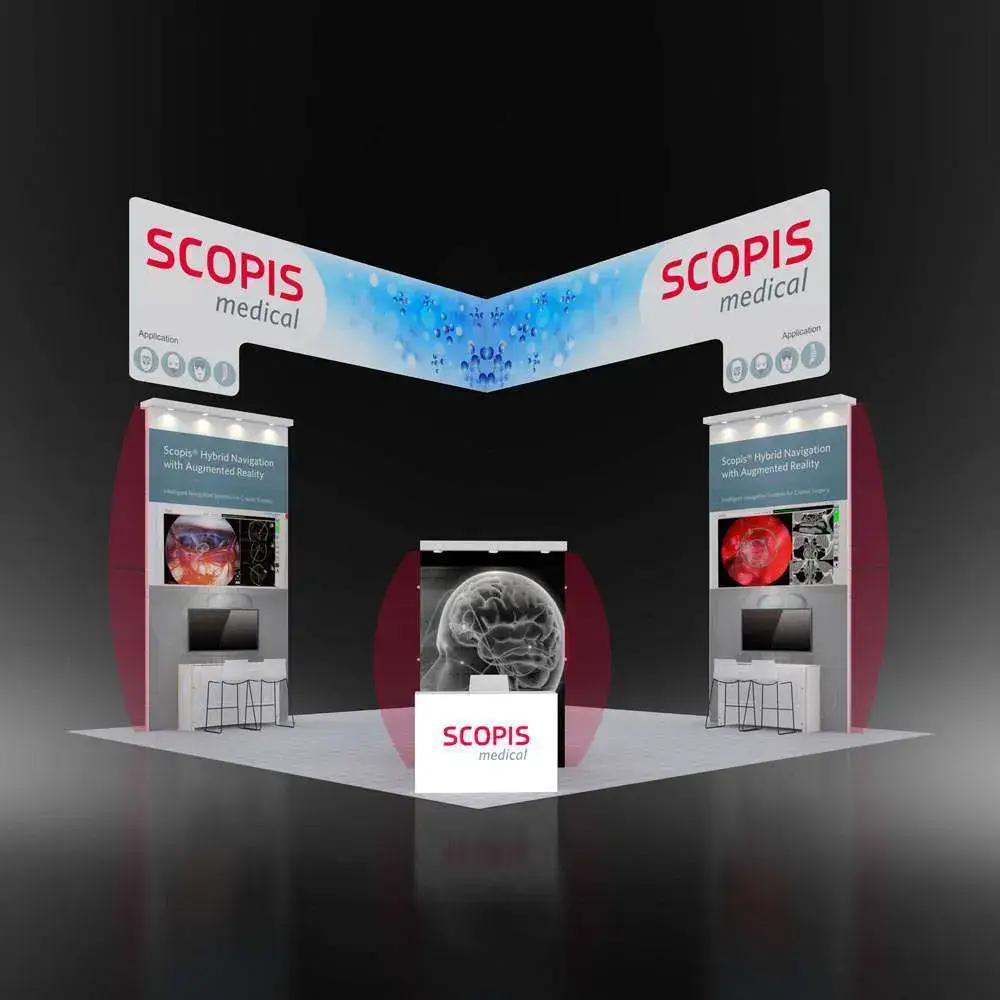 30x30 booth rental RLU3030 40 - image1