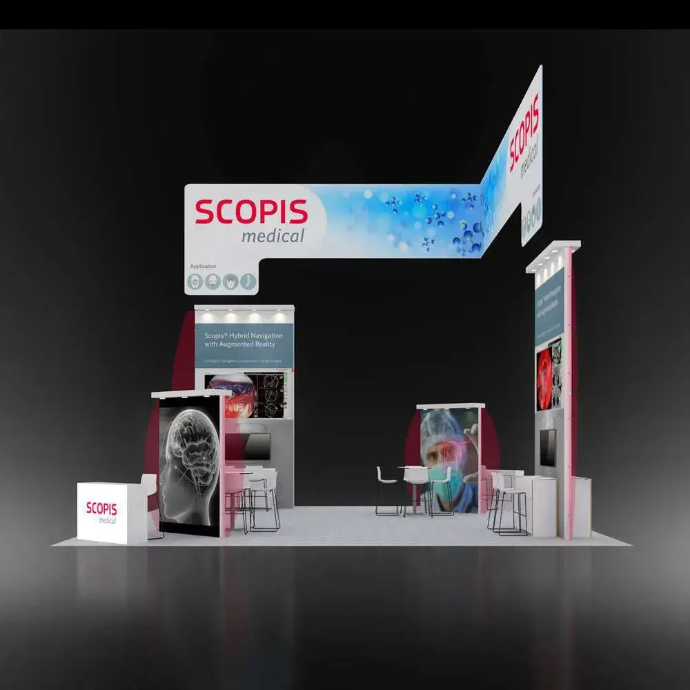 30x30 booth rental RLU3030 40 - image2
