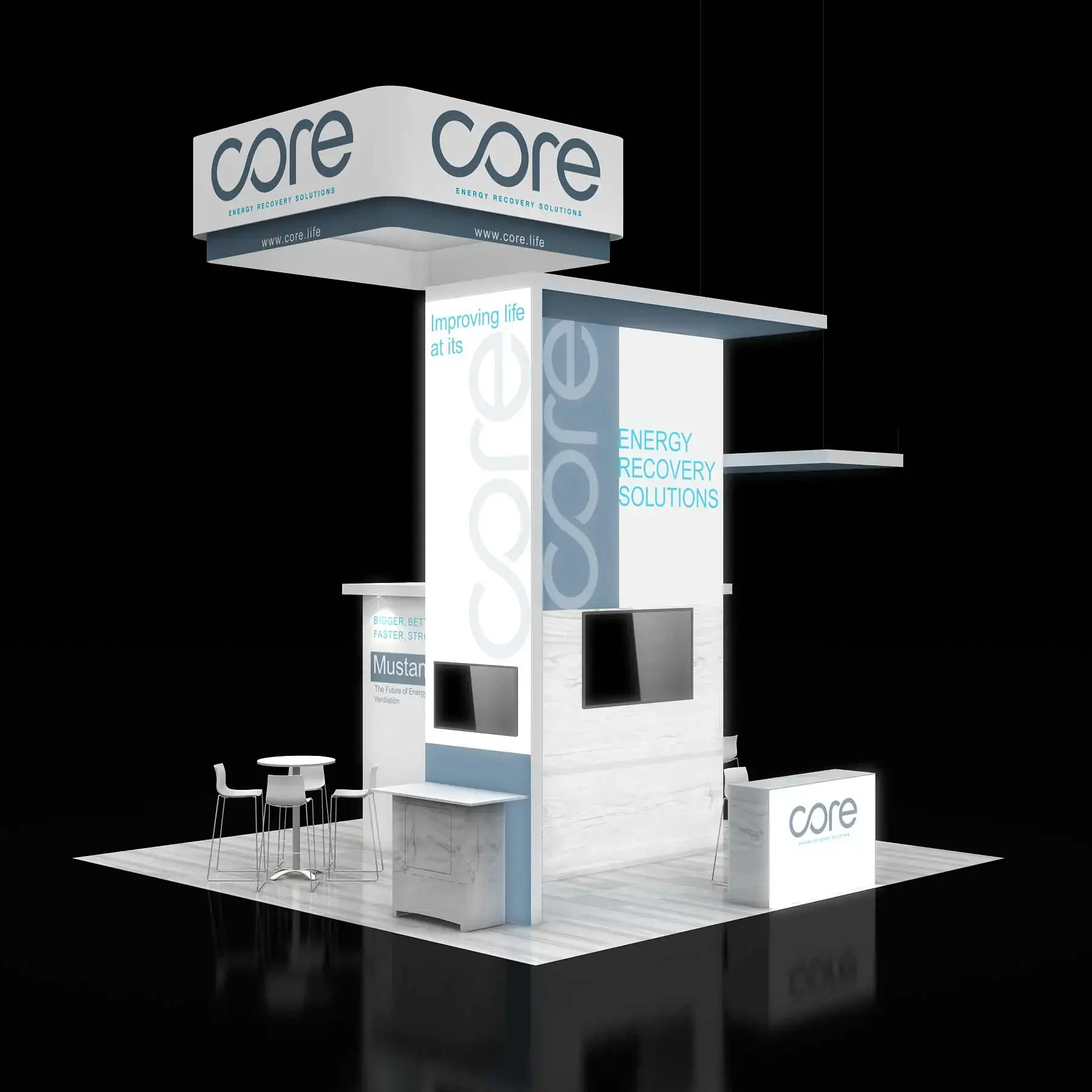 20x20 booth rental YRLU2020 49 - image2