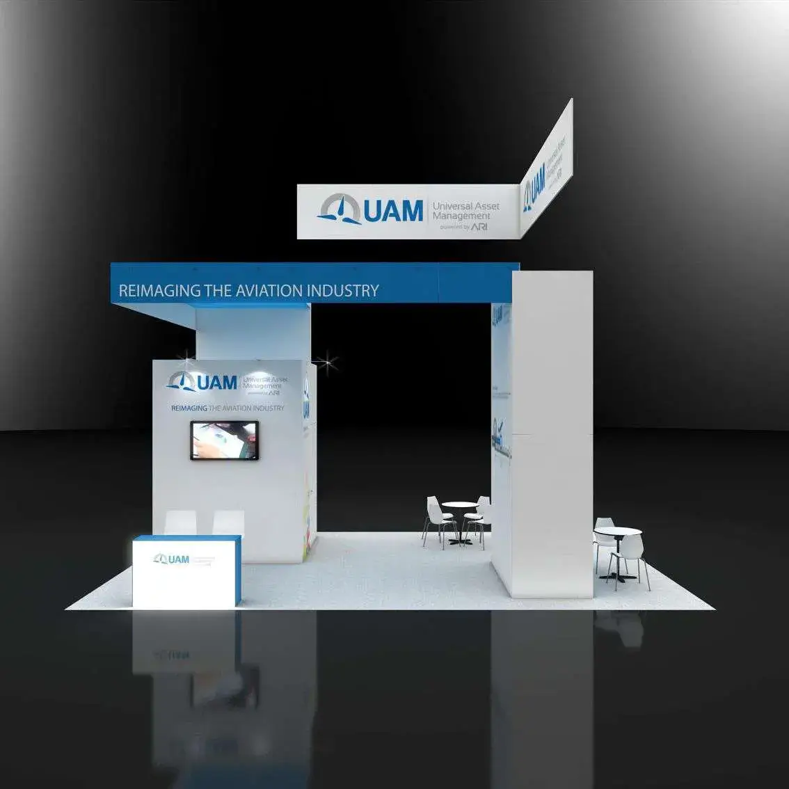 20x30 booth rental RLU2030 51 - image1