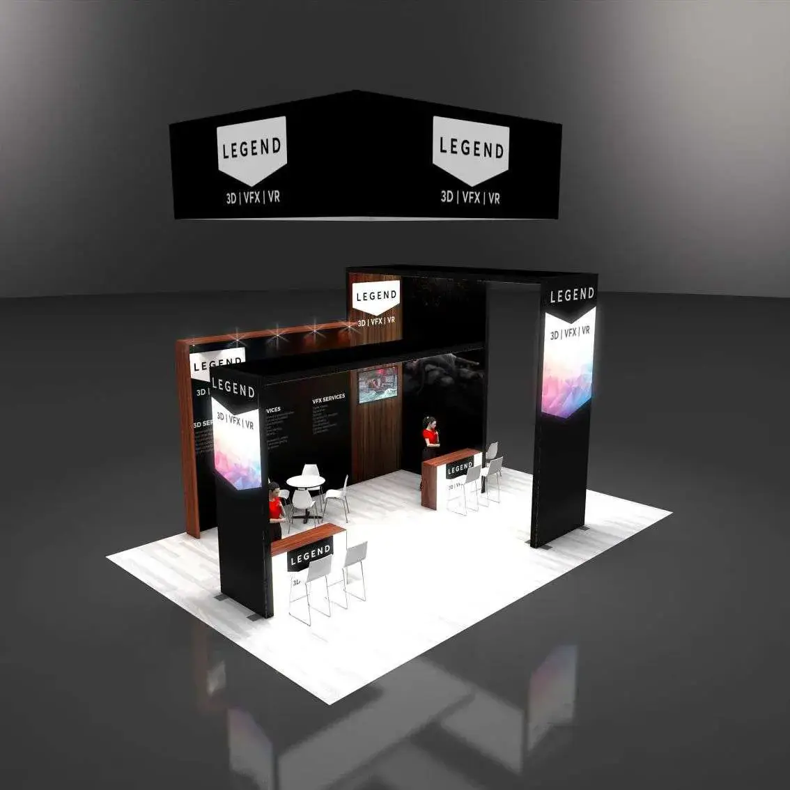 20x30 booth rental RLU2030 54 - image3