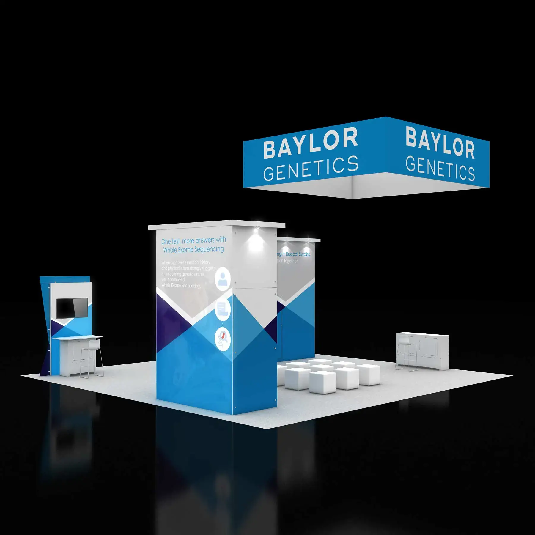 30x30 booth rental RLU3030 45 - image4