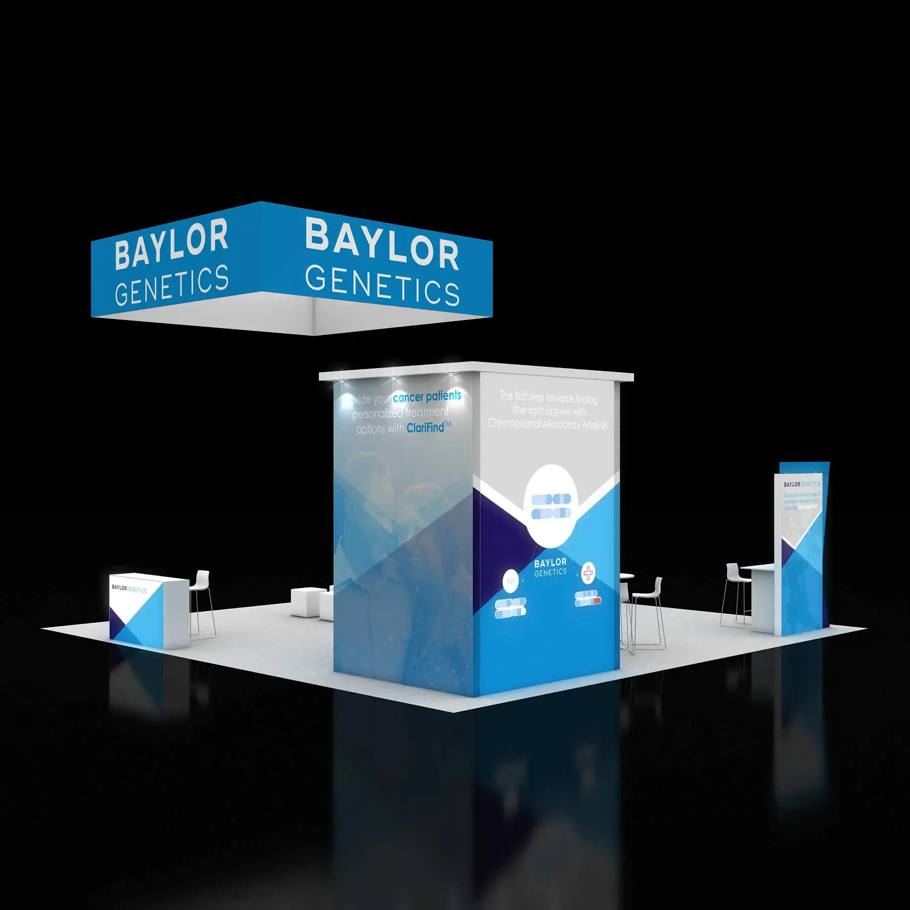 30x30 booth rental RLU3030 45 - image6
