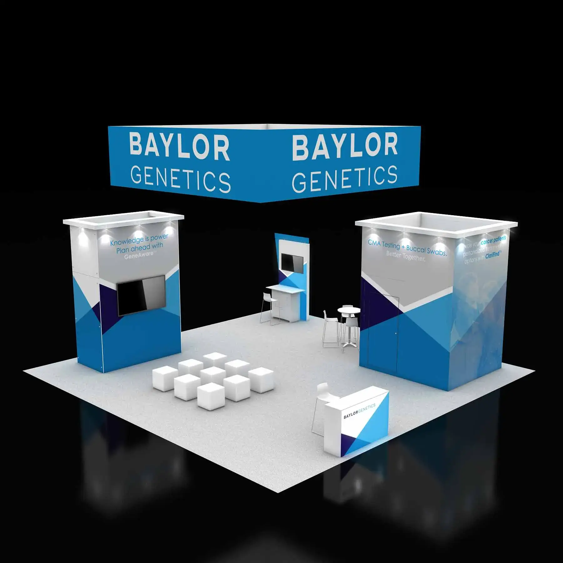 30x30 booth rental RLU3030 45 - image7