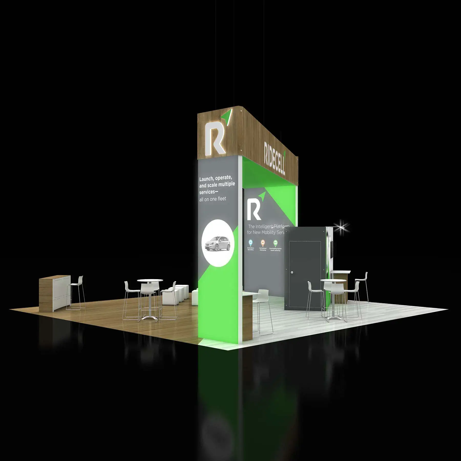 30x30 booth rental RLU3030 50 - image4