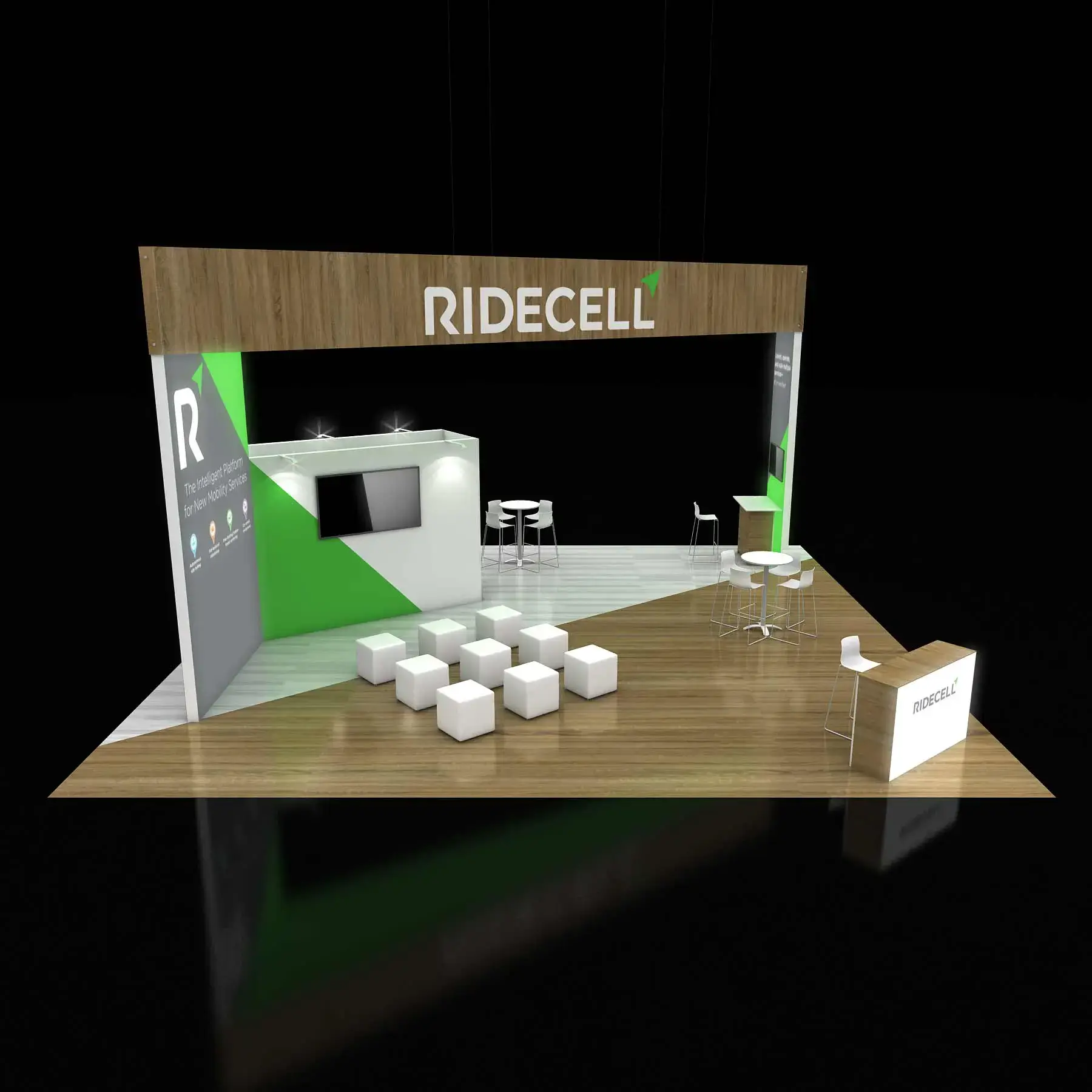 30x30 booth rental RLU3030 50 - image6