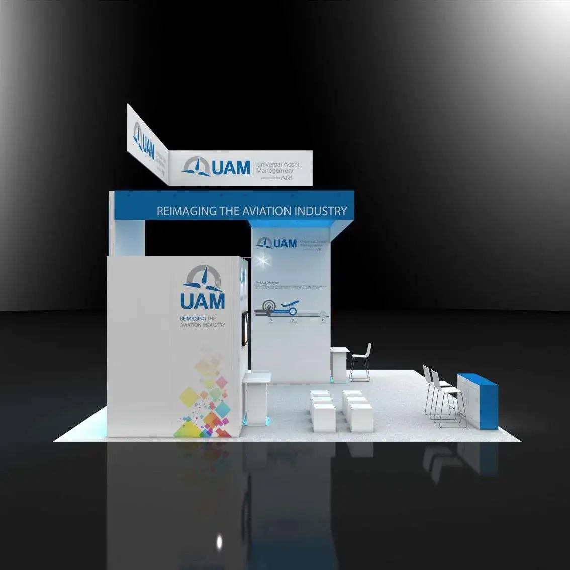 30x30 booth rental RLU3030 51 - image2