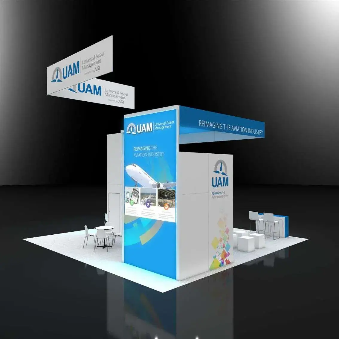 30x30 booth rental RLU3030 51 - image3
