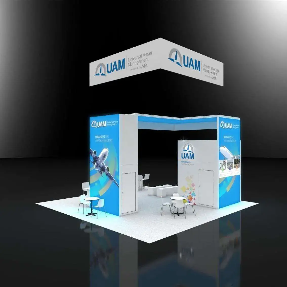 30x30 booth rental RLU3030 51 - image4