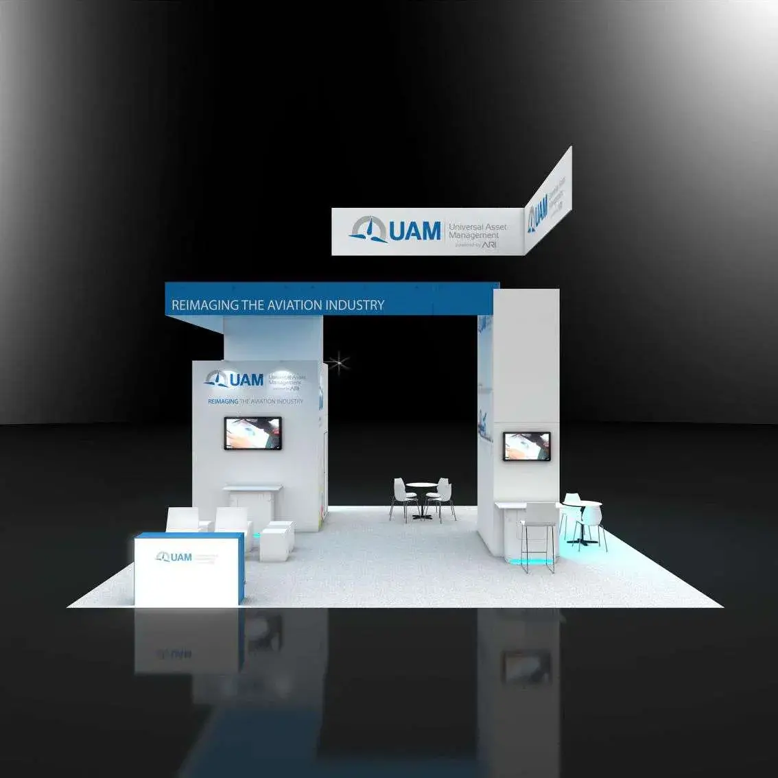30x30 booth rental RLU3030 51 - image6