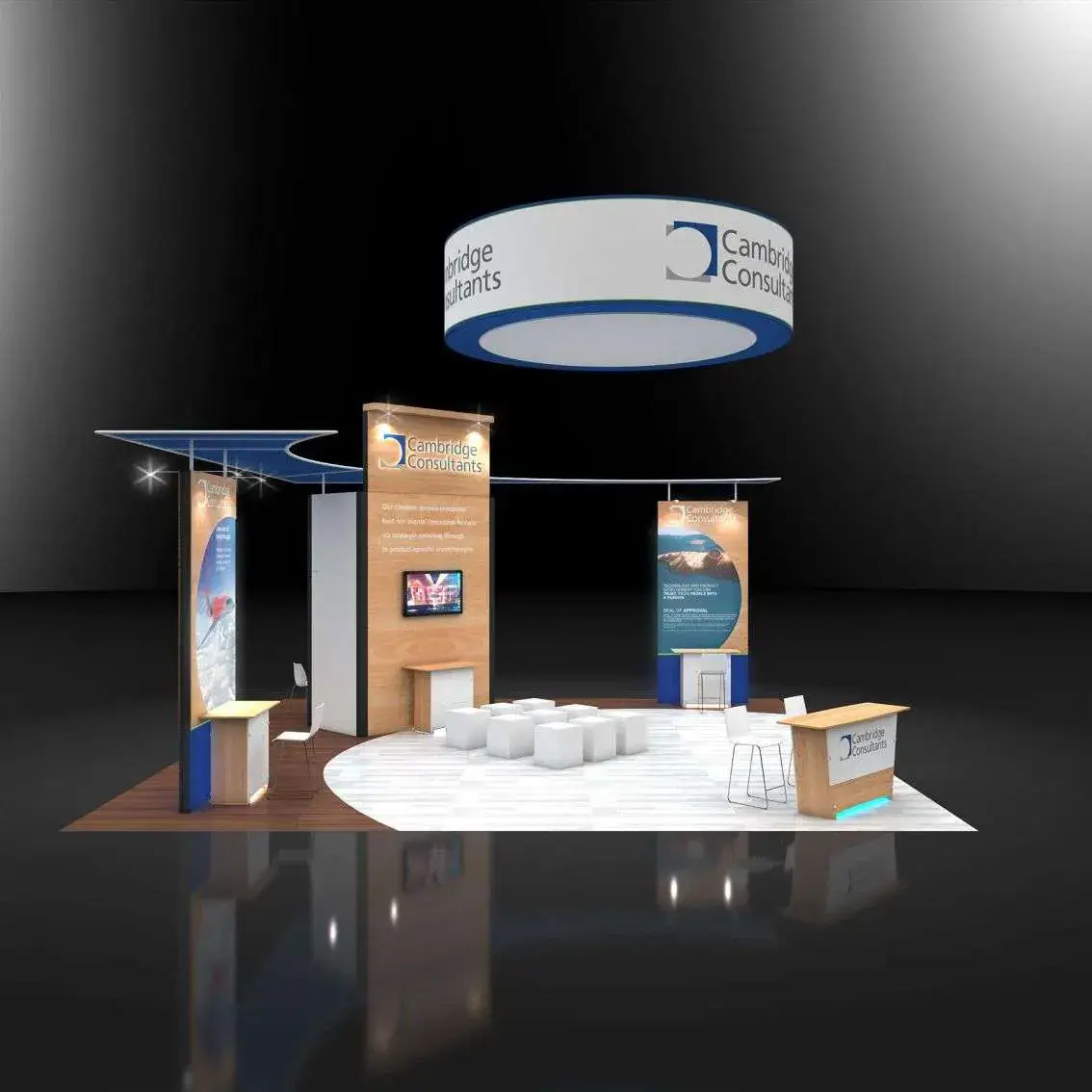 30x30 booth rental RLU3030 52 - image2