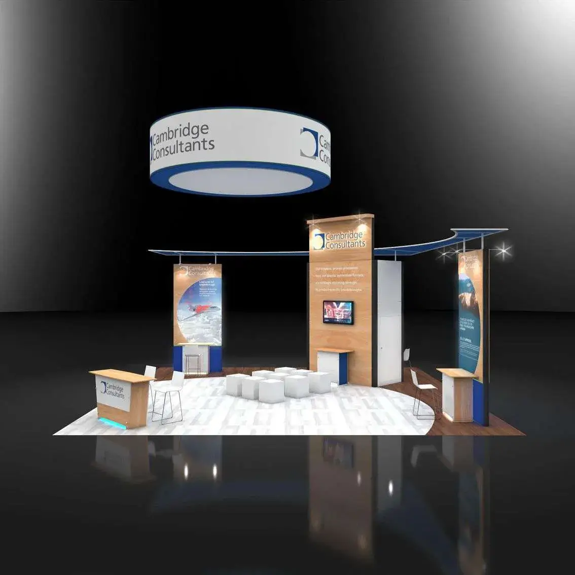 30x30 booth rental RLU3030 52 - image5