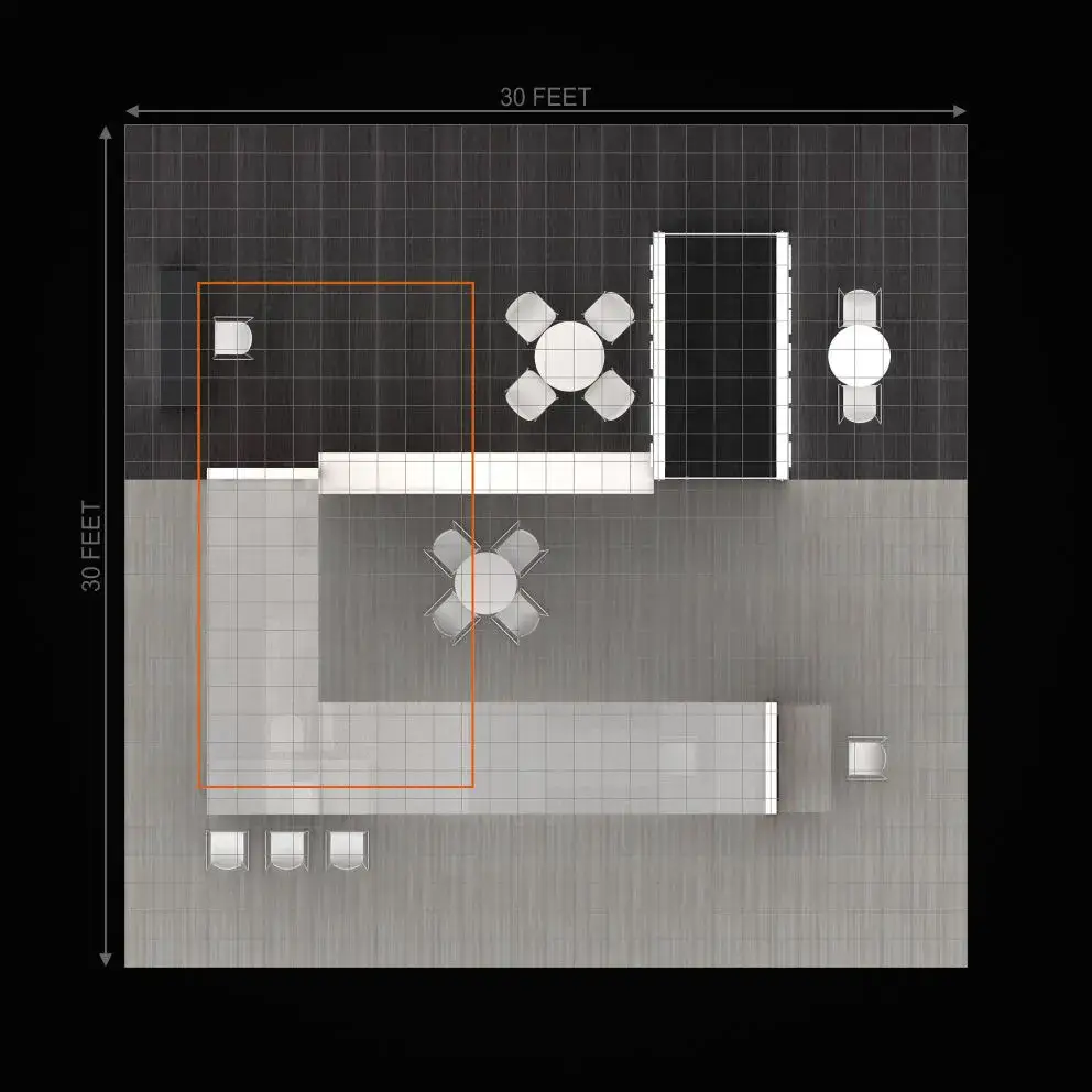30x30 booth rental RLU3030 53 - image11