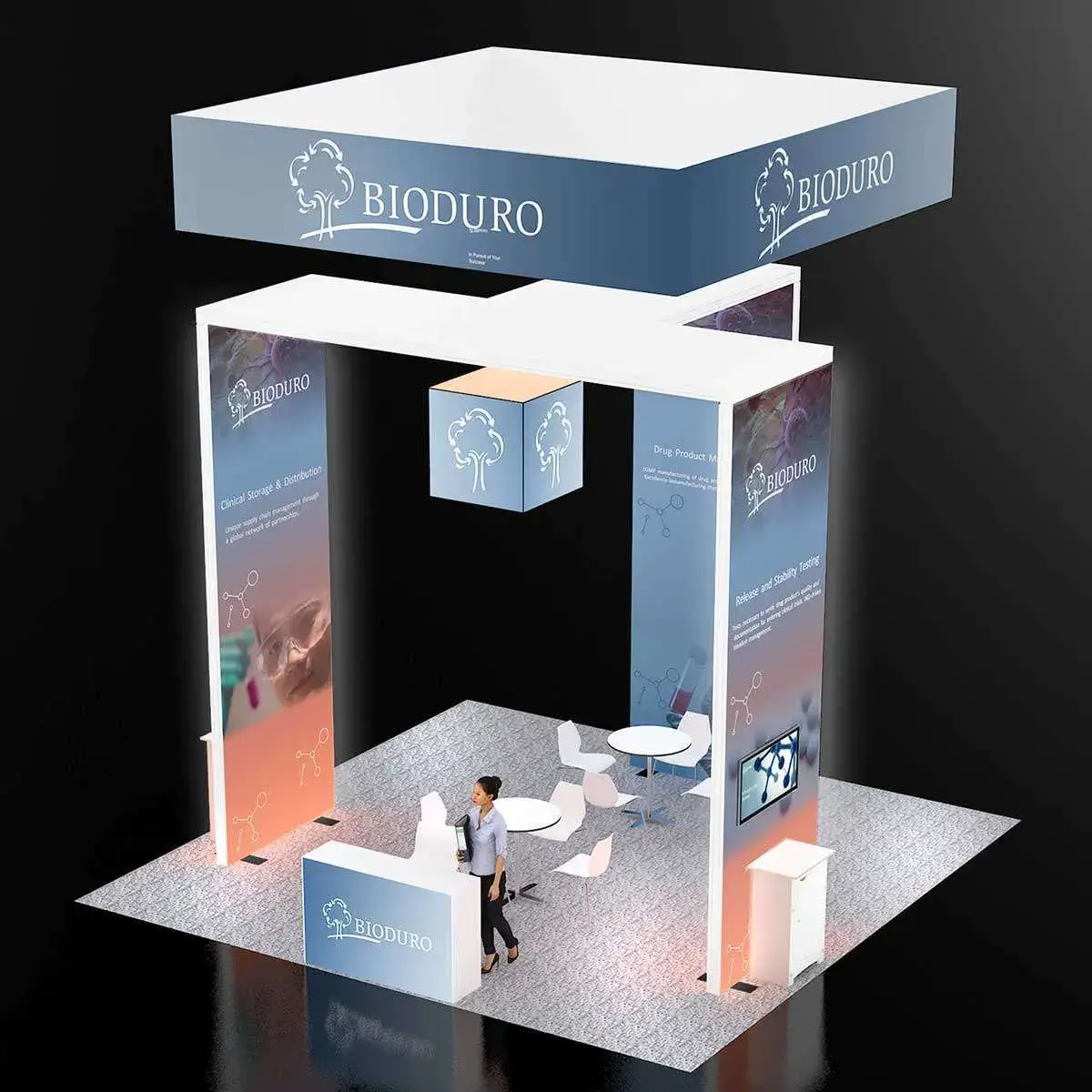 20x20 booth rental GRLU2020 65 - image2