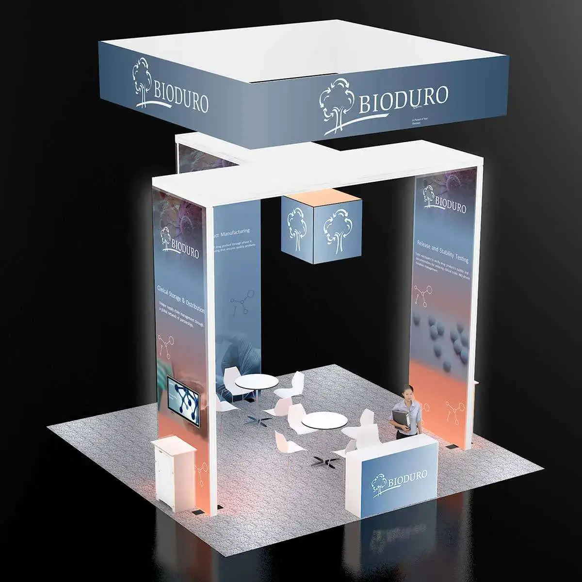 20x20 booth rental GRLU2020 65 - image3