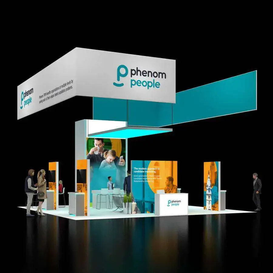 30x30 booth rental RLU3030 55 - image1