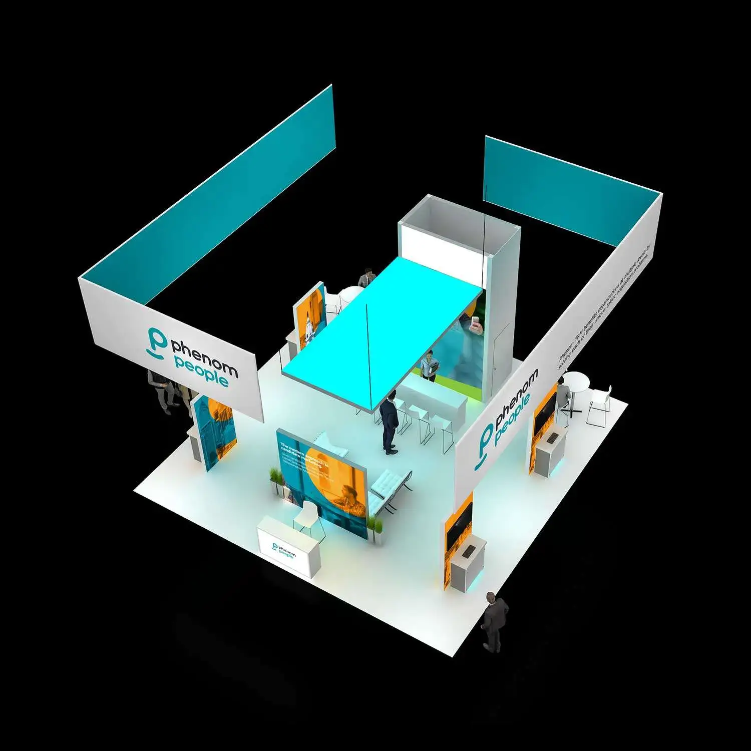 30x30 booth rental RLU3030 55 - image6
