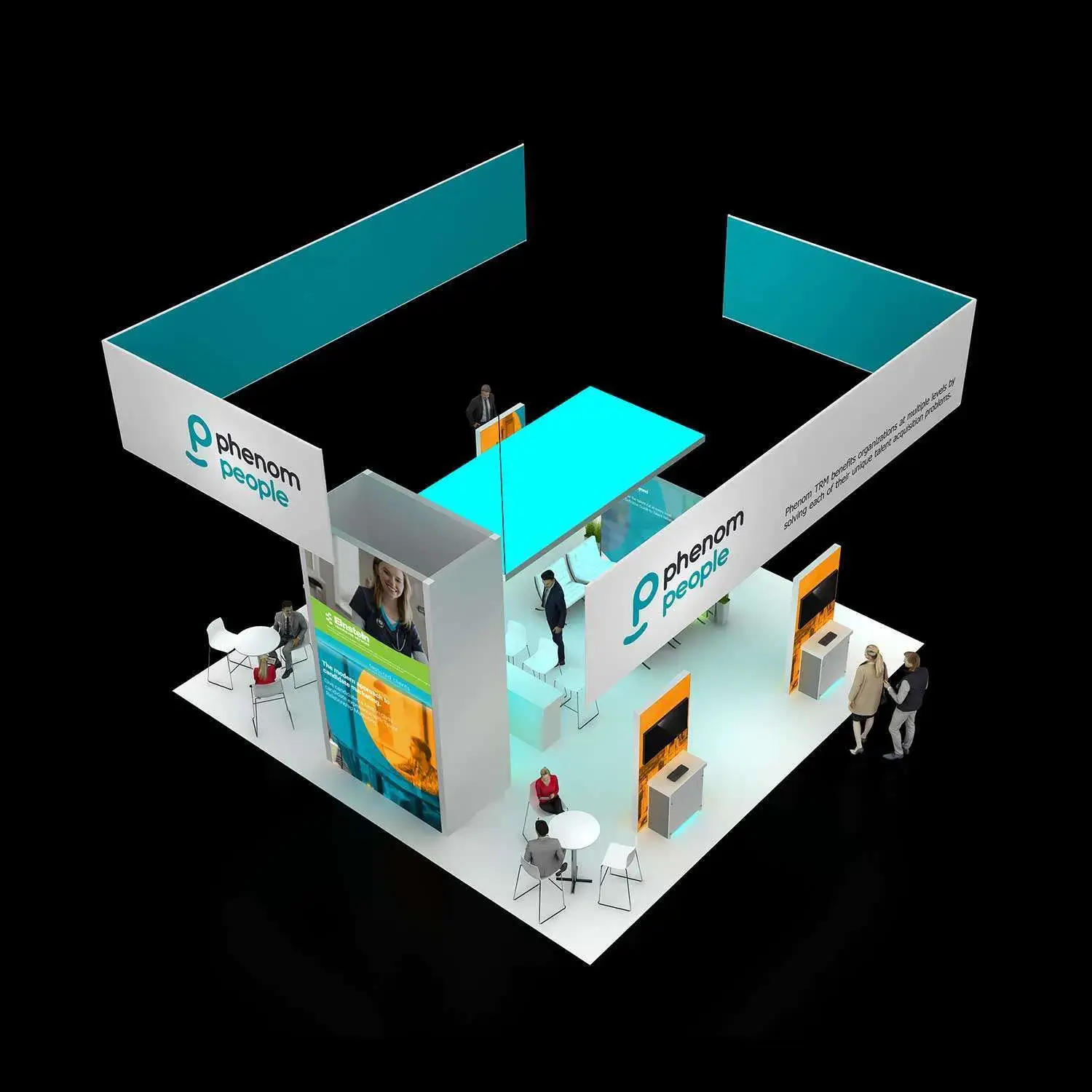 30x30 booth rental RLU3030 55 - image7