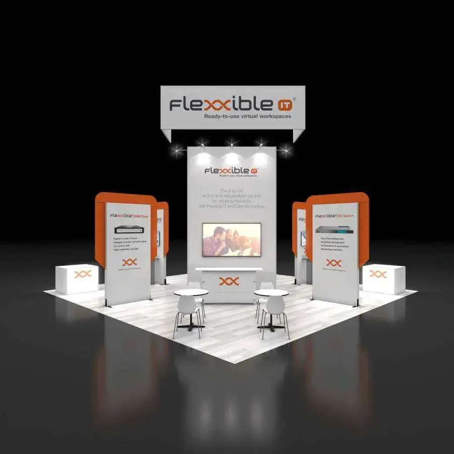 30x30 booth rental RLU3030 56 - image1