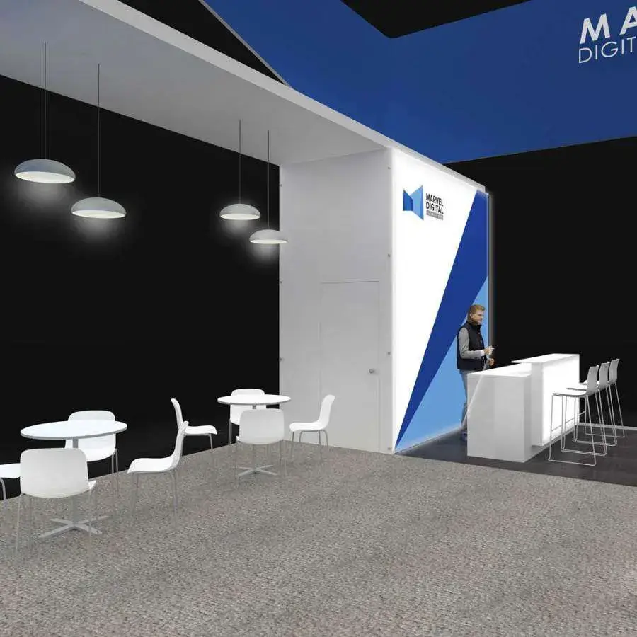 30x30 booth rental RLU3030 60 - image3