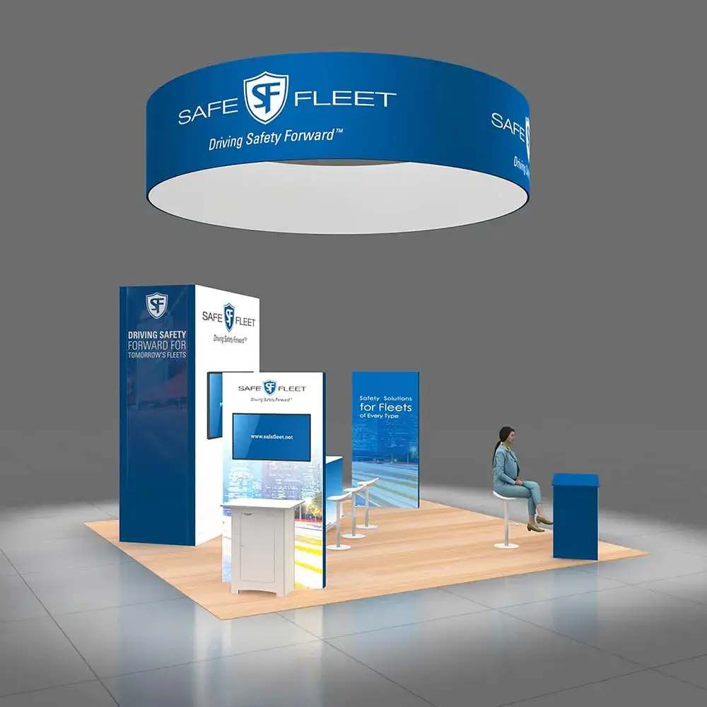 20x20 booth rental GRLU2020 90 - image2