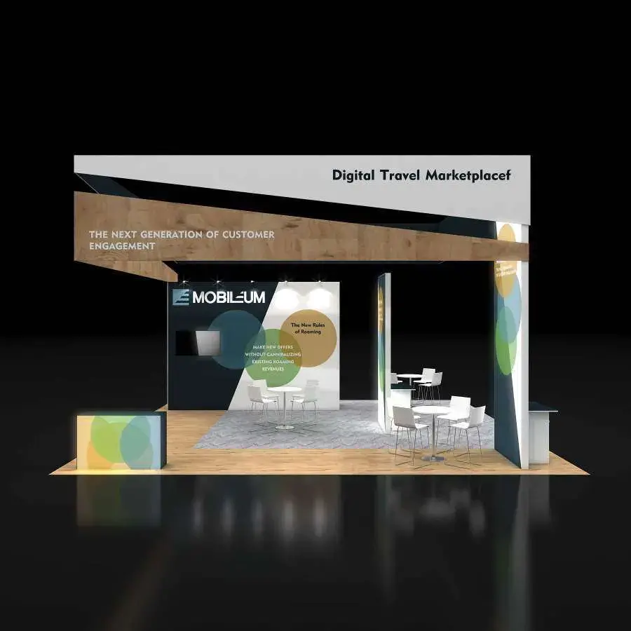 30x30 booth rental RLU3030 64 - image1