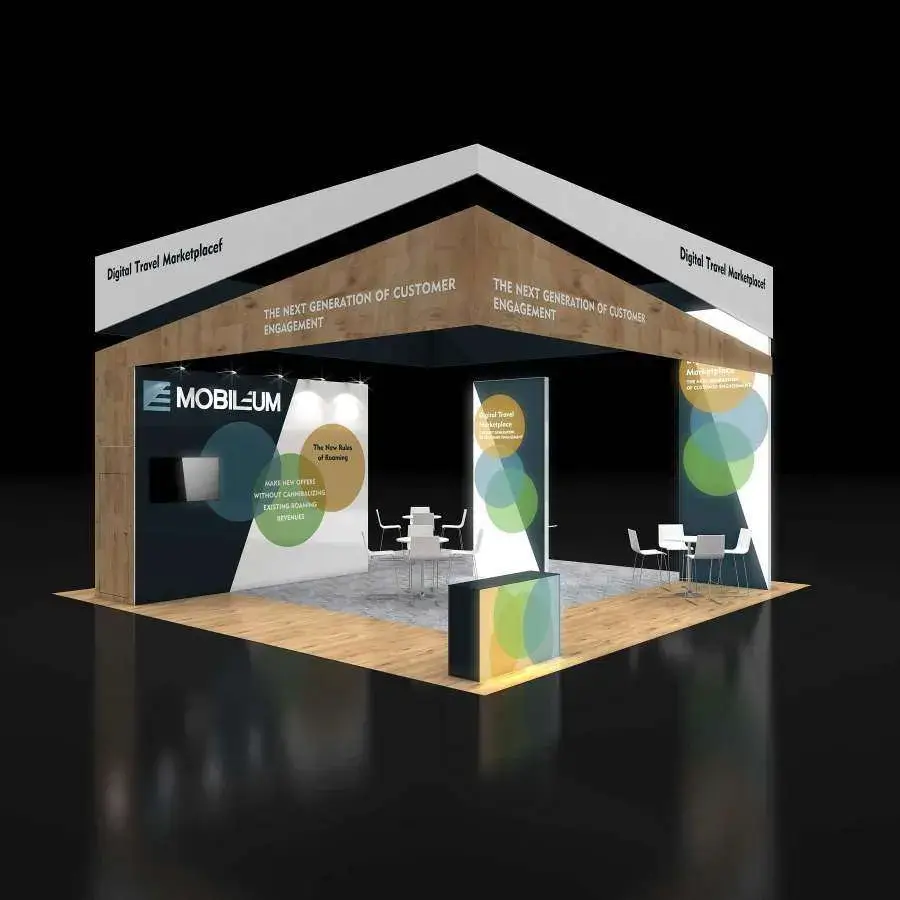 30x30 booth rental RLU3030 64 - image2