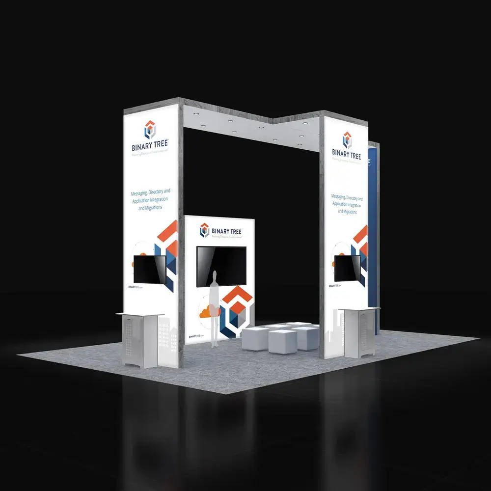 20x30 booth rental GRLU2030 72 - image4