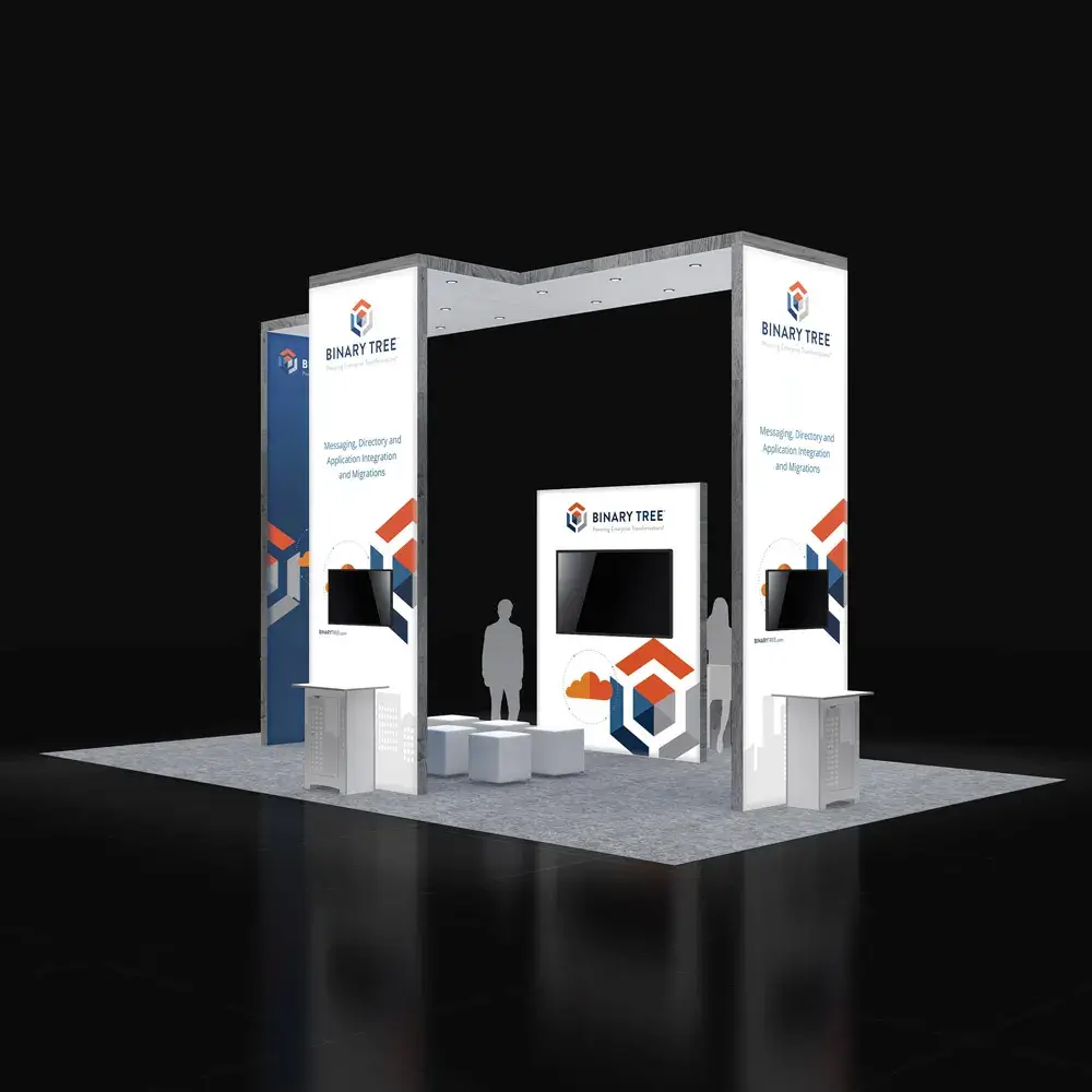 20x30 booth rental GRLU2030 72 - image5
