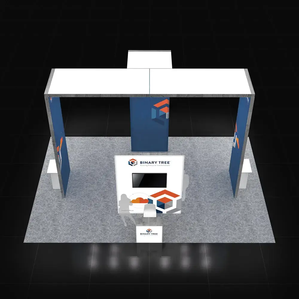 20x30 booth rental GRLU2030 72 - image1