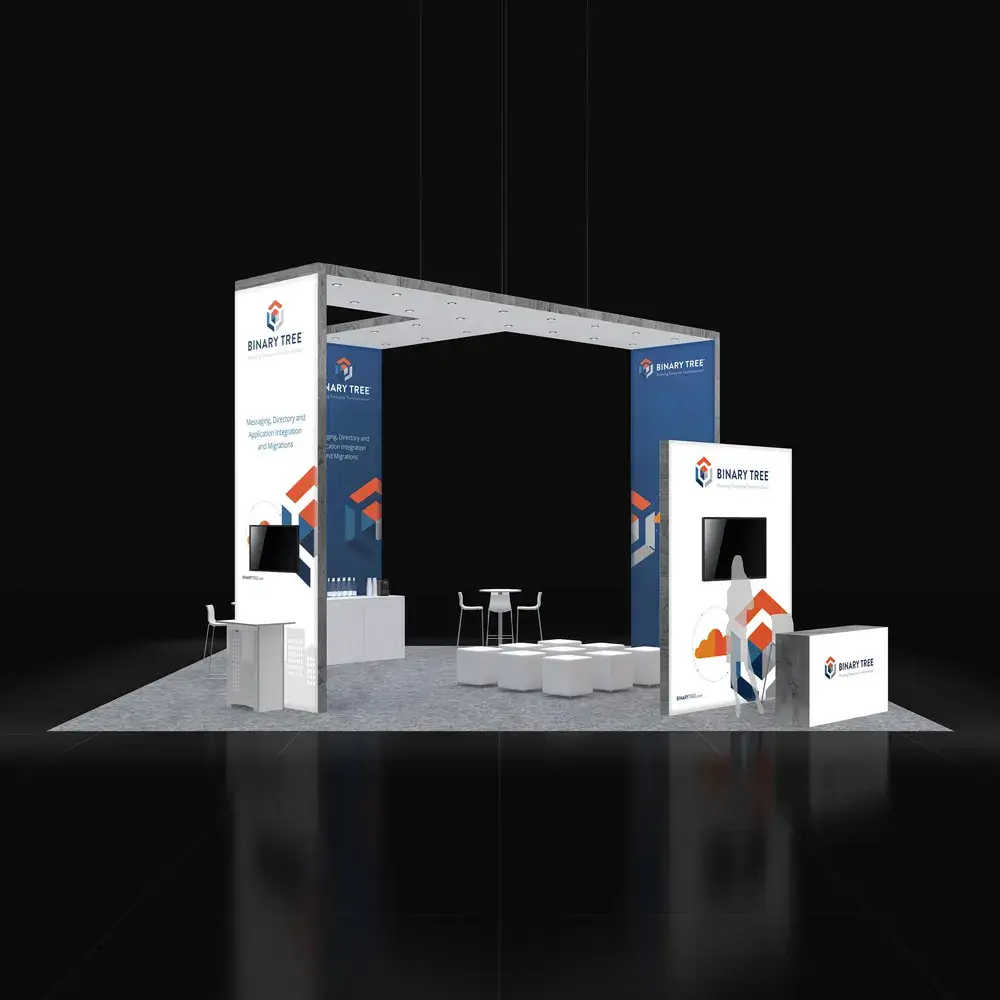 30x30 booth rental RLU3030 65 - image1