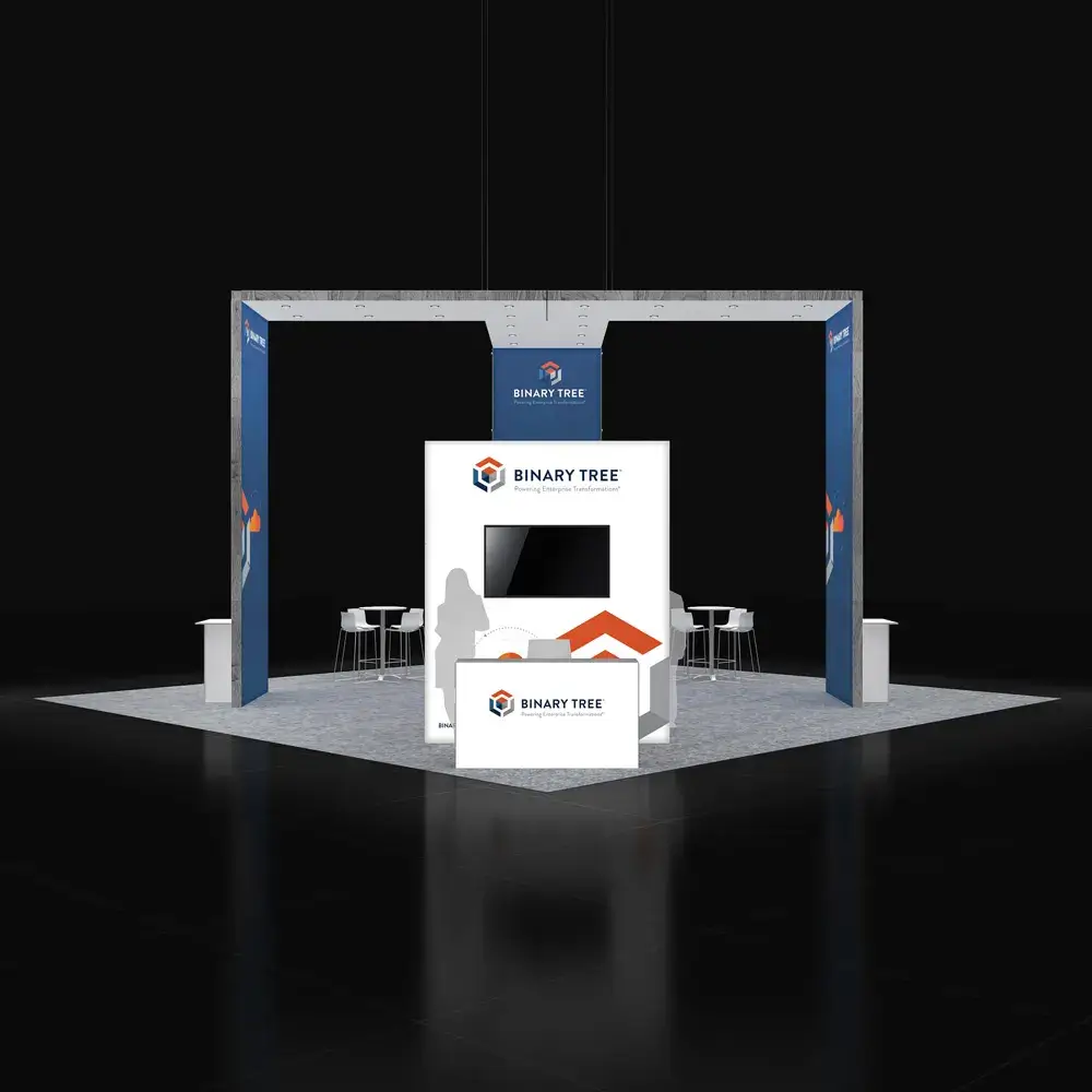 30x30 booth rental RLU3030 65 - image2