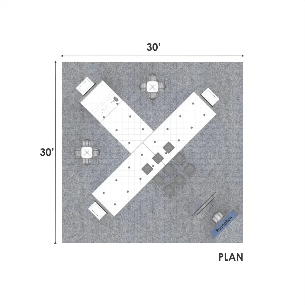 30x30 booth rental RLU3030 65 - image8