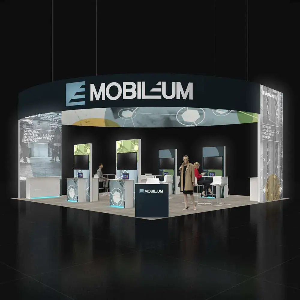 30x30 booth rental RLU3030 66 - image2