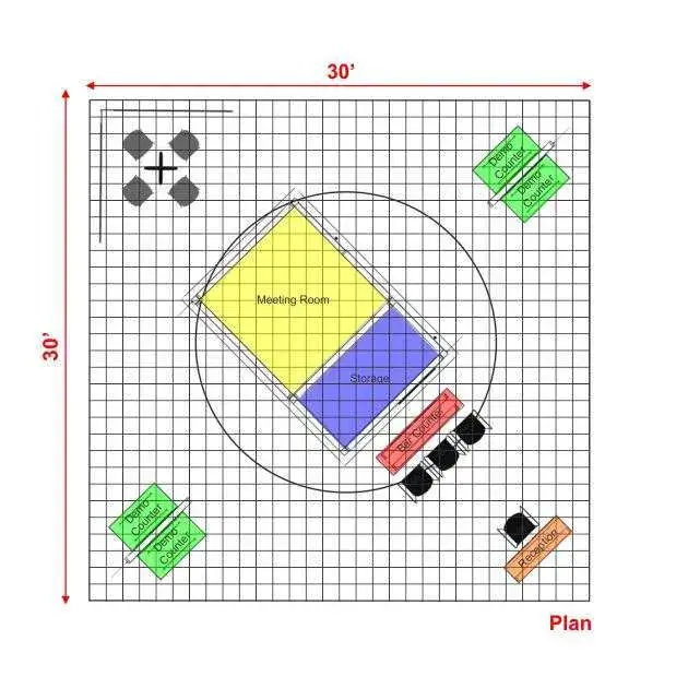 30x30 booth rental RLU3030 69 - image10