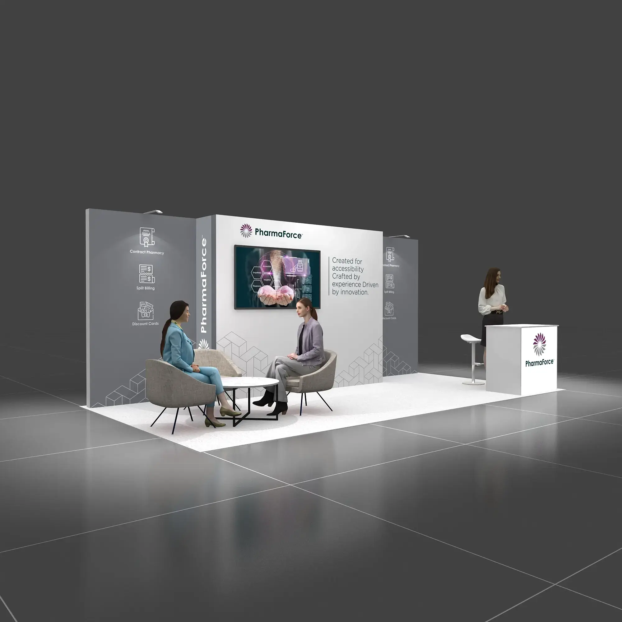 10x20 booth rental STL1020 50 - image2