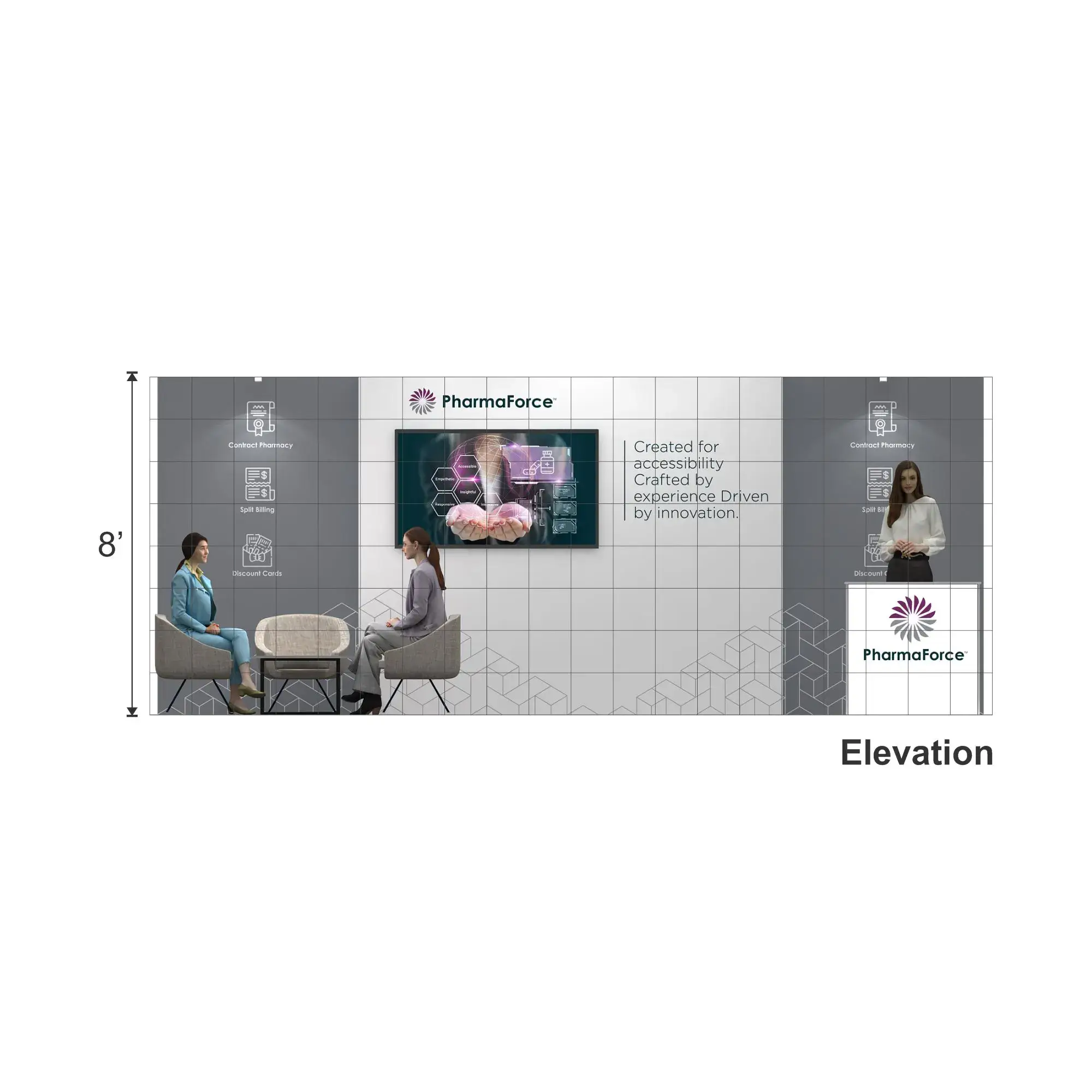 10x20 booth rental STL1020 50 - image6