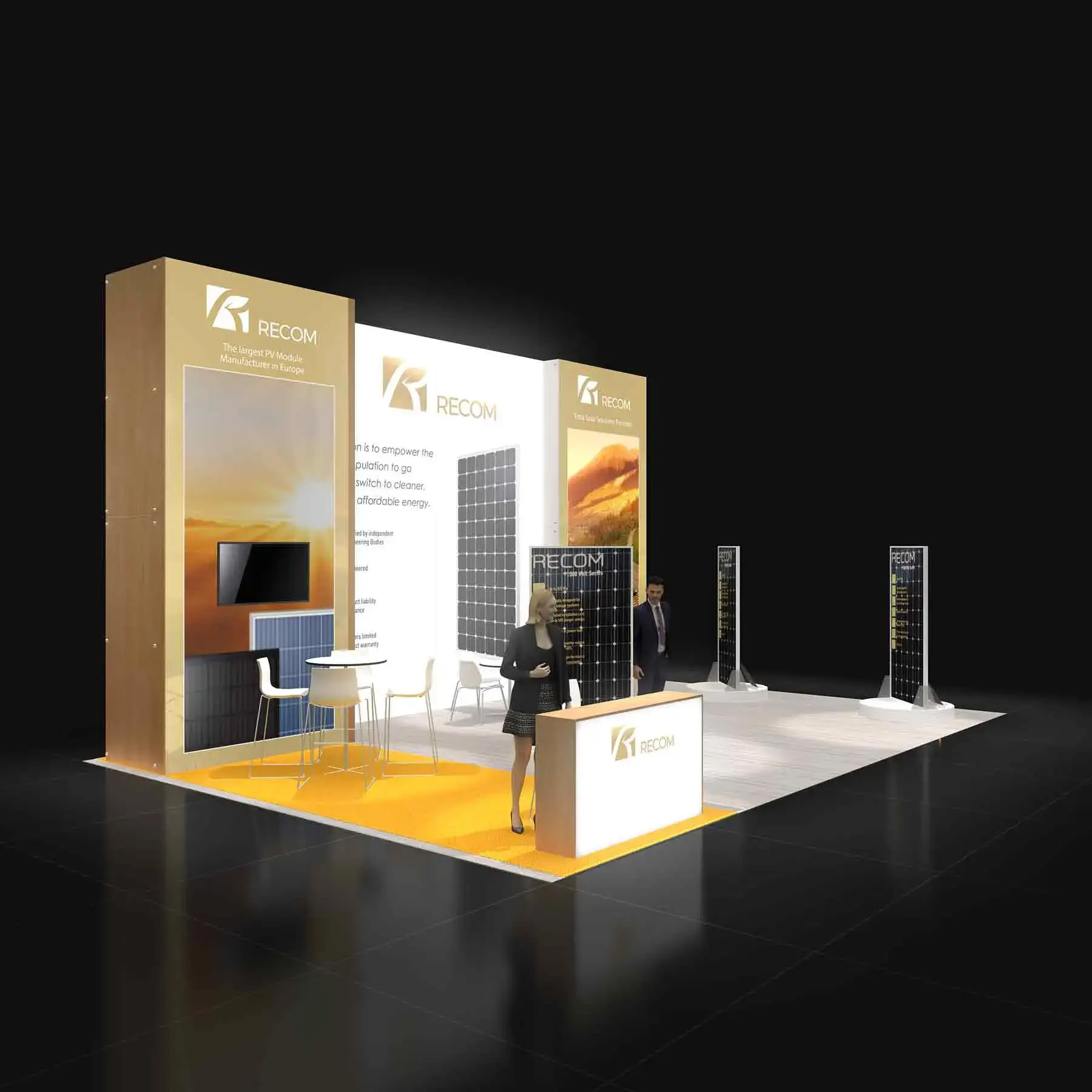 20x30 booth rental RLU2030 80 - image2