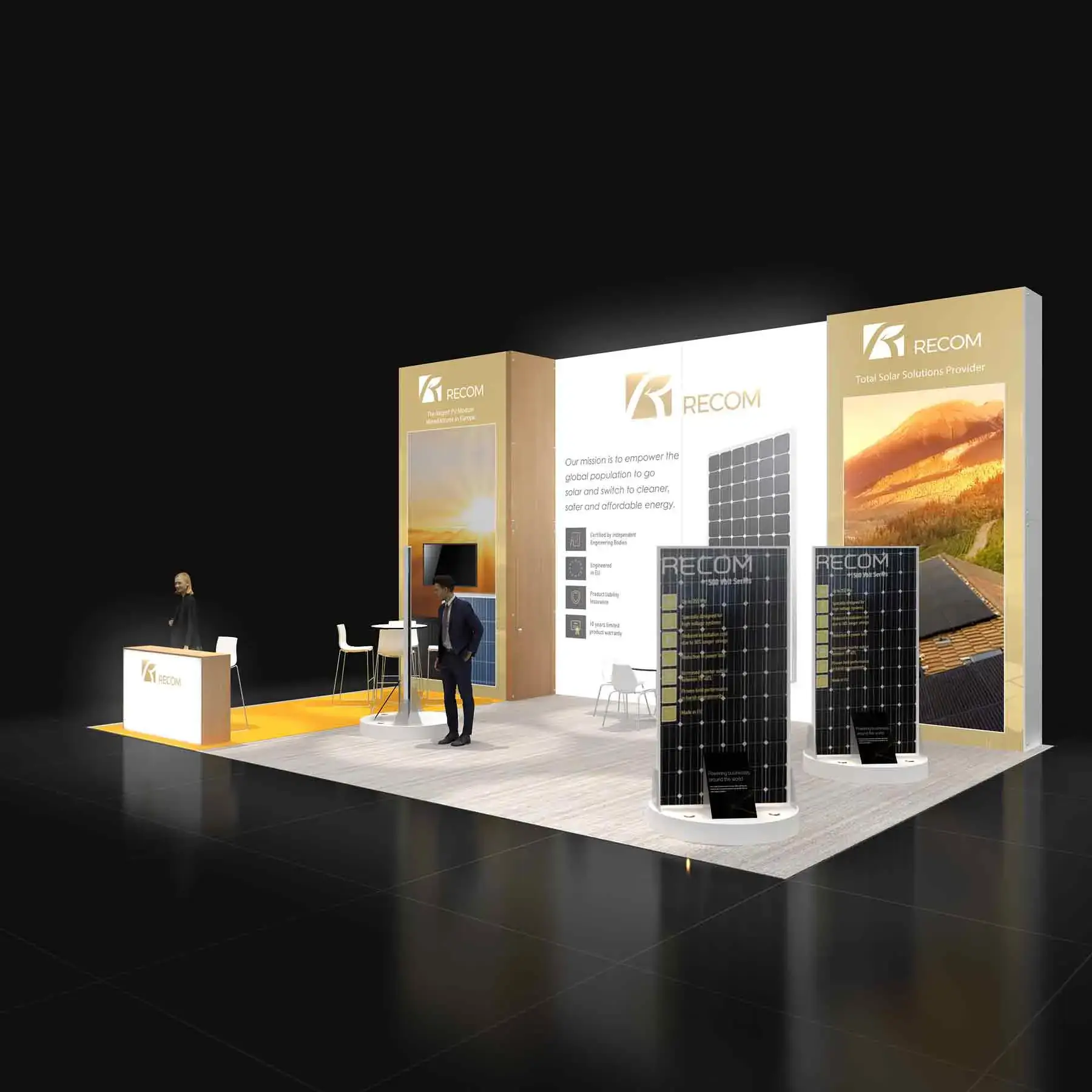 20x30 booth rental RLU2030 80 - image3