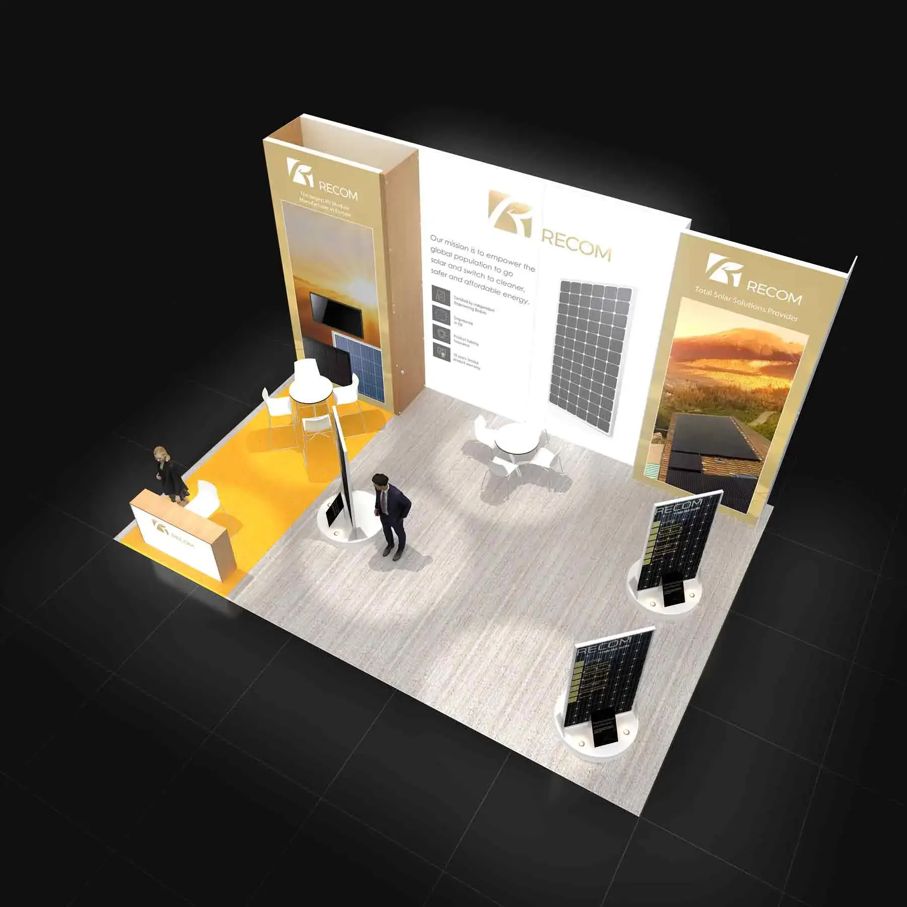 20x30 booth rental RLU2030 80 - image4