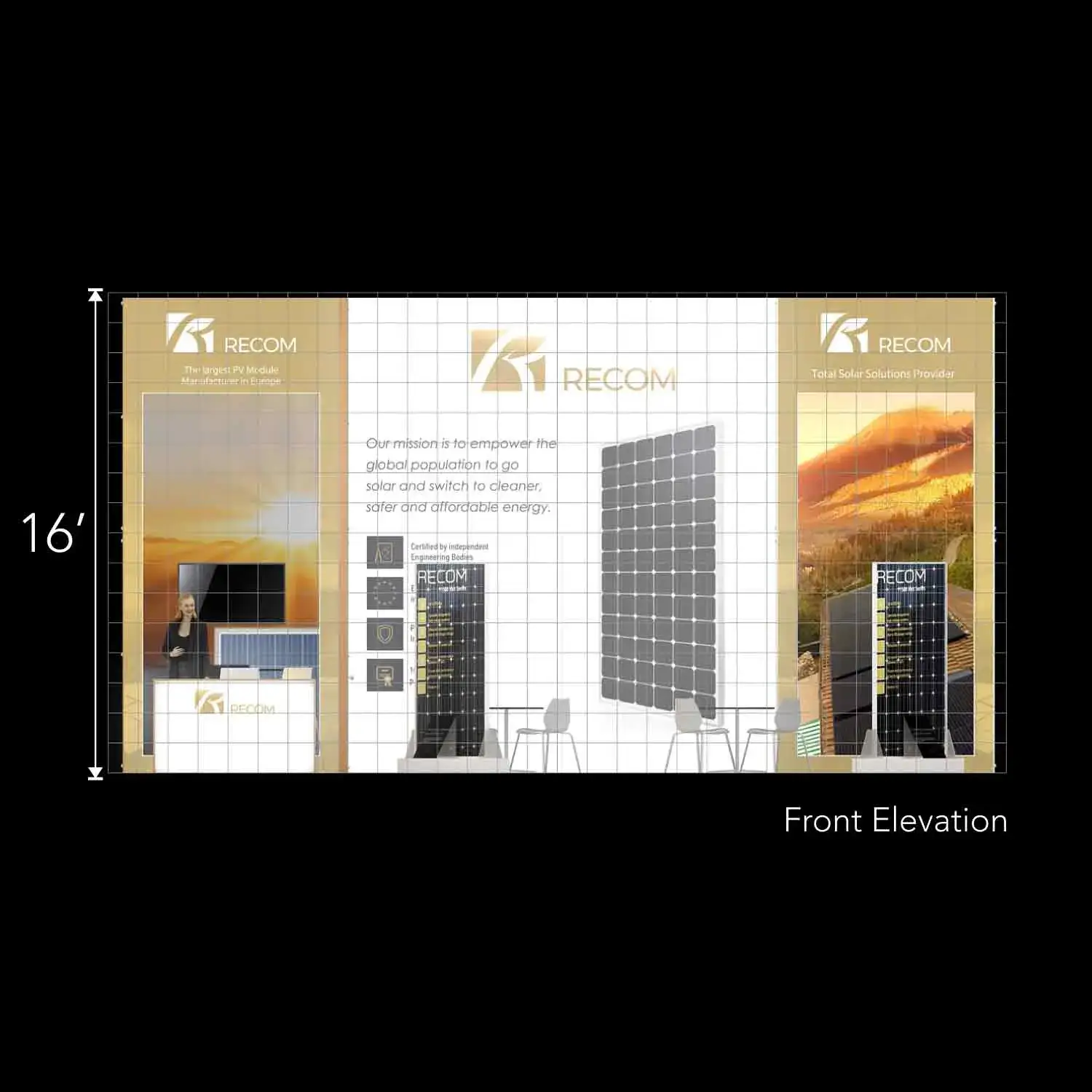 20x30 booth rental RLU2030 80 - image5