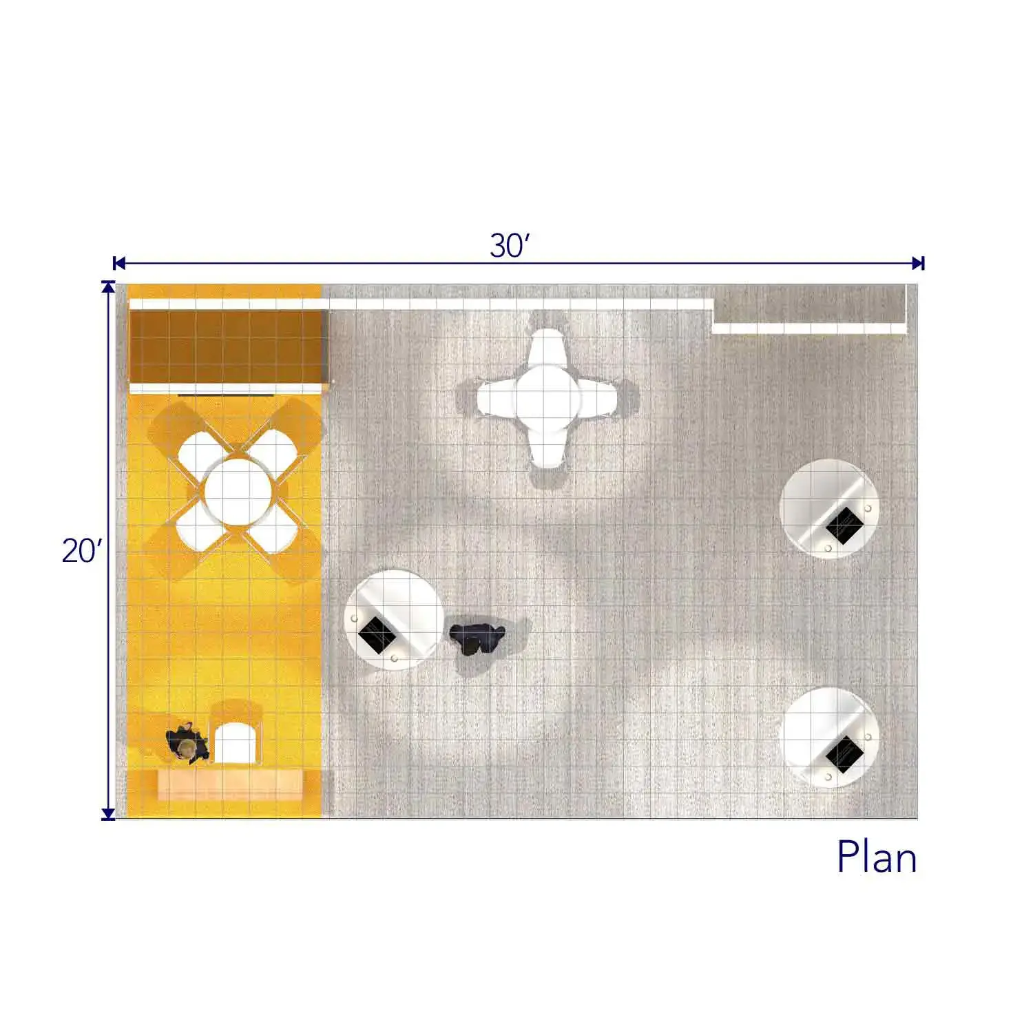20x30 booth rental RLU2030 80 - image6