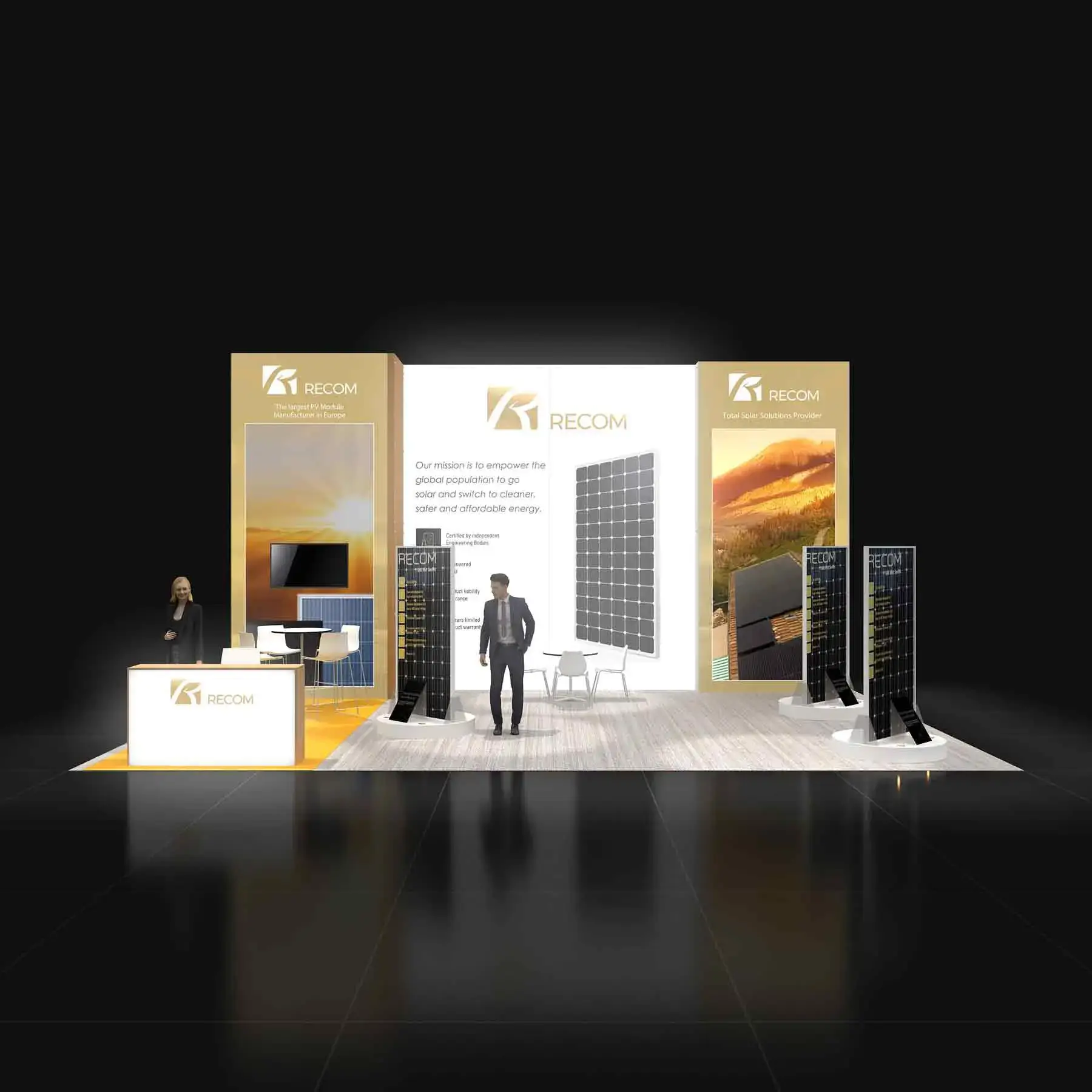 20x30 booth rental RLU2030 80 - image1