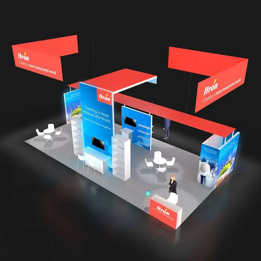 20x40 booth rental RLU2040 34 - image1