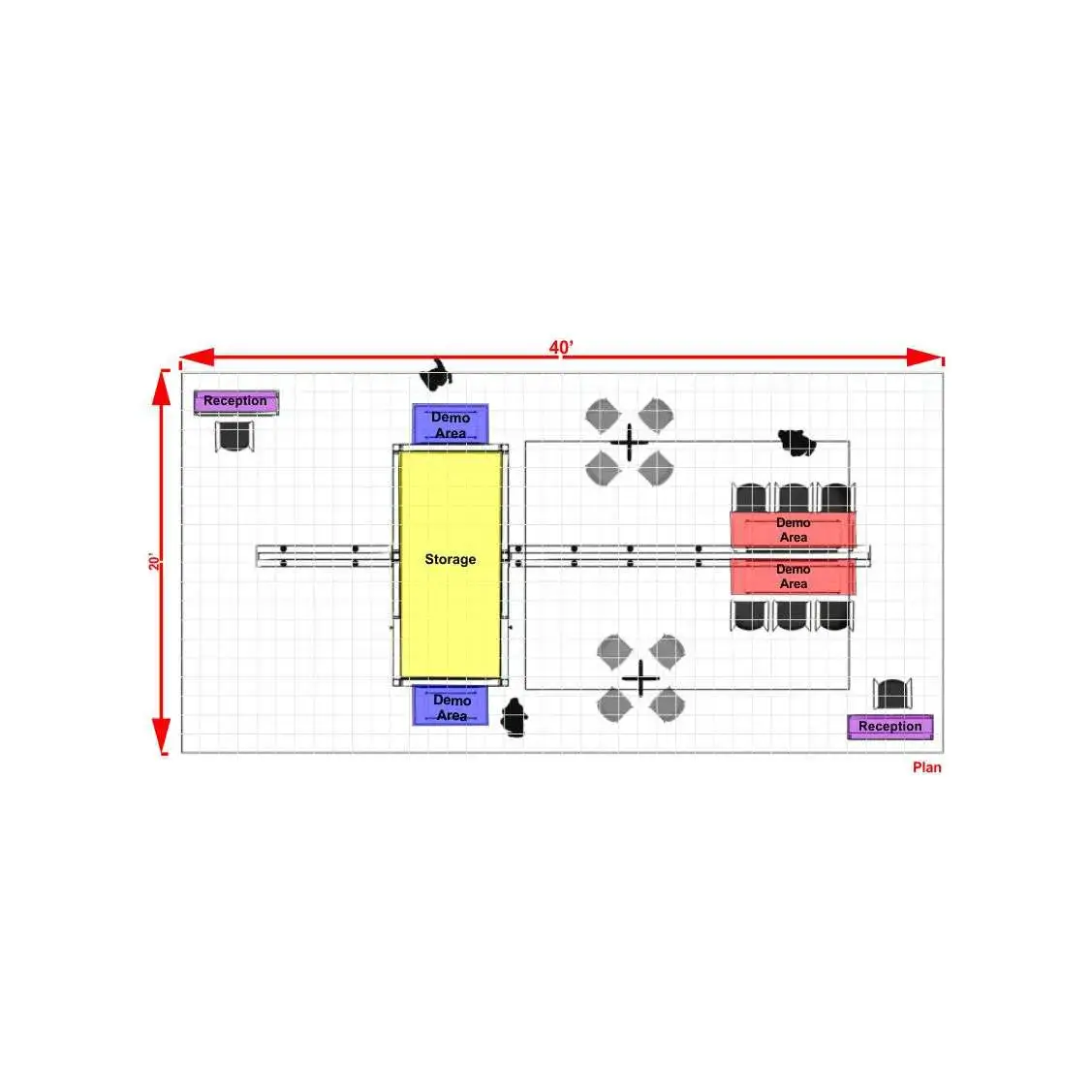 20x40 booth rental RLU2040 35 - image9